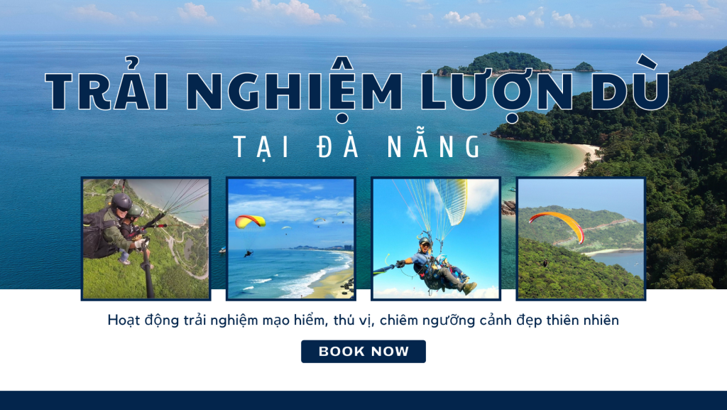 Lượn dù ở Đà Nẵng